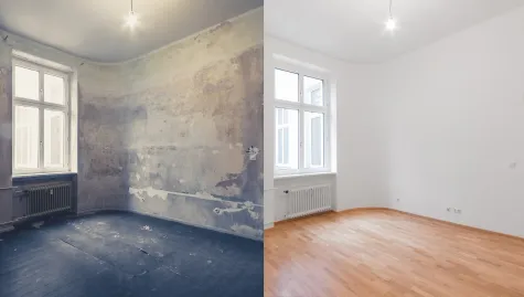 GÁSPÁR PÁL E.V., Lakásfelújítás